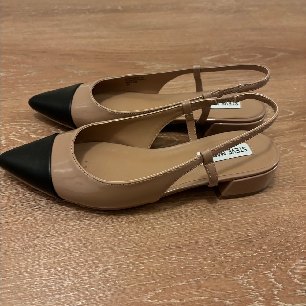 Steve Madden Slingback flats, worn only once